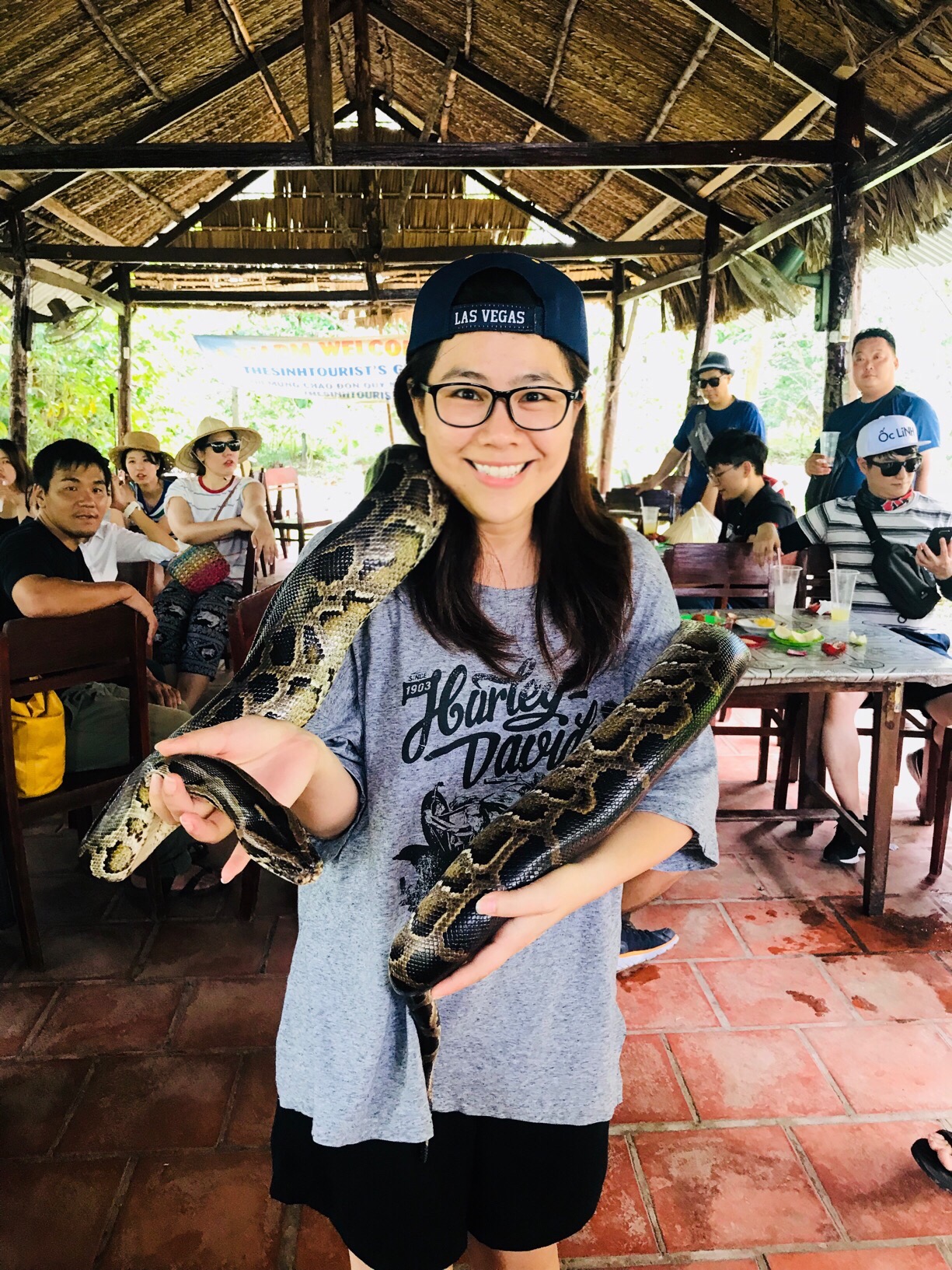 Mekong RIver Experience - snake farm
