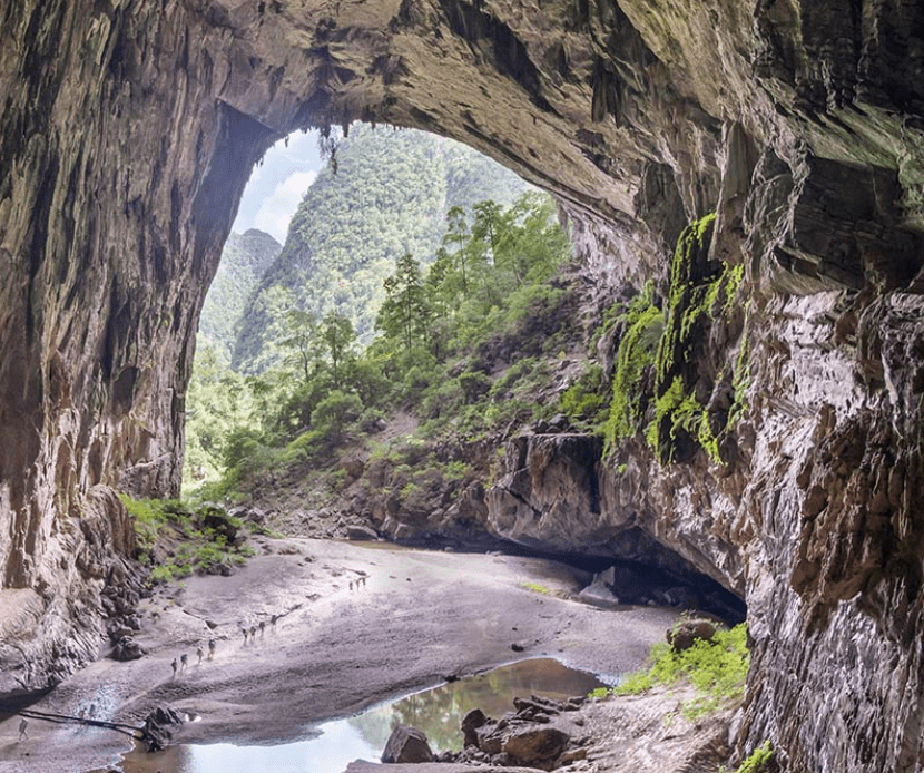 越南洞穴探險 恆恩洞 洞口