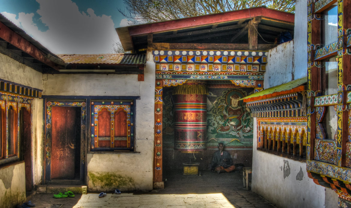 不丹旅遊景點切米拉康 - 眾多寺廟中的求子廟。