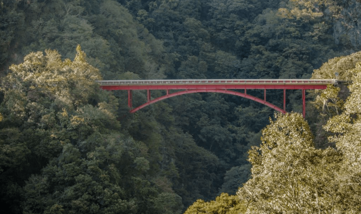 另一個台灣高空彈跳地點是受不少人歡迎的大漢橋。