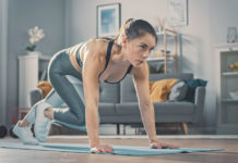 Free-handed fitness training 4 style home free equipment free hand chest muscle fitness!