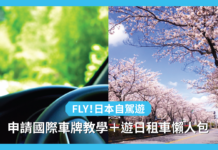 【FLY!日本自駕遊】一文看清!申請國際車牌手續+遊日租車懶人包